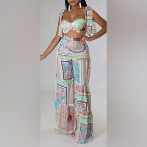 NWT Women's Blithe LA Masterpiece 2pc Pant Set SZ M